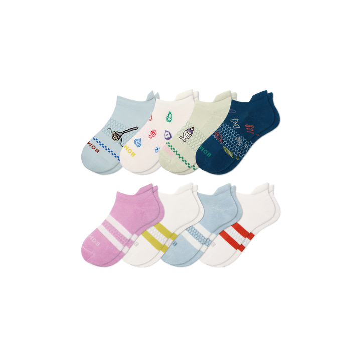 Youth Ankle Sock 8-Pack